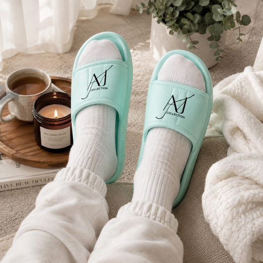 AVJ collection Cloud Comfort Slides – Soft Cushioned Everyday Slippers