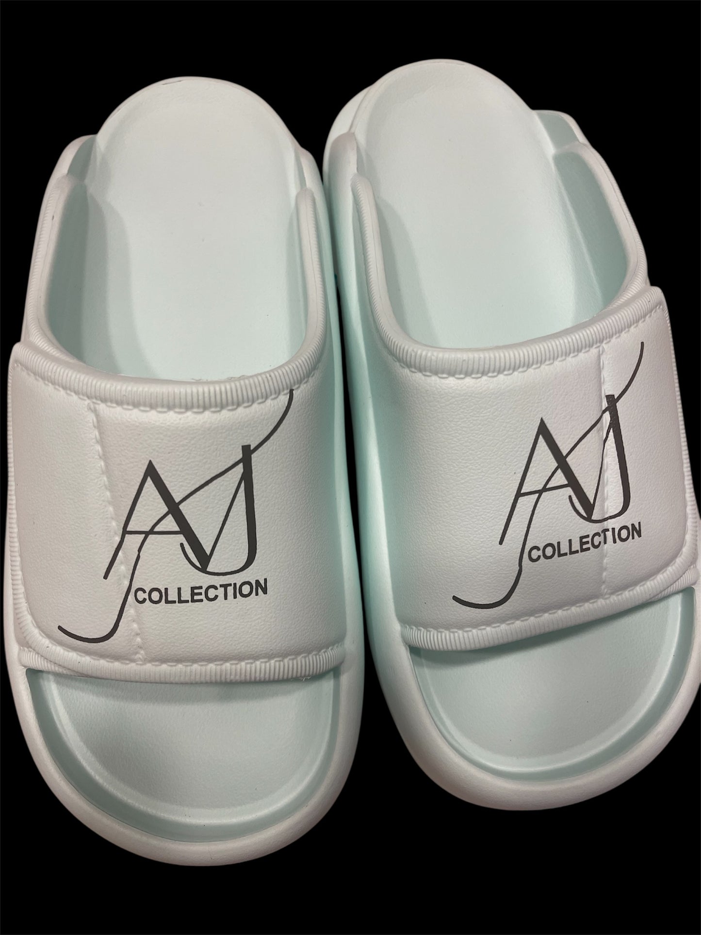 AVJ Collection Pillow Slides – Cloud Cushion Slippers for Women & Men | Soft Non-Slip Comfort Sandals (Mint Gree