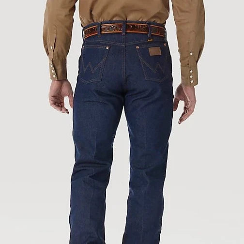 Cowboy Cut | Wrangler Men’s Original Rigid Denim Boot Cut Jeans Mens