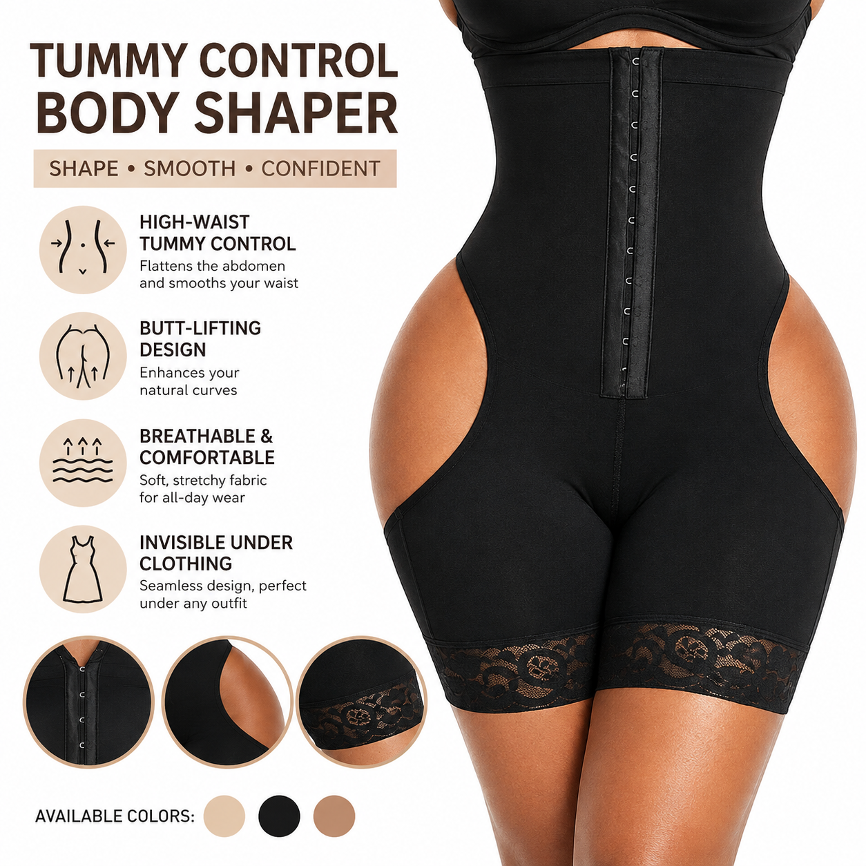 AVJ Market Confidence Curve™ Waist Sculptor