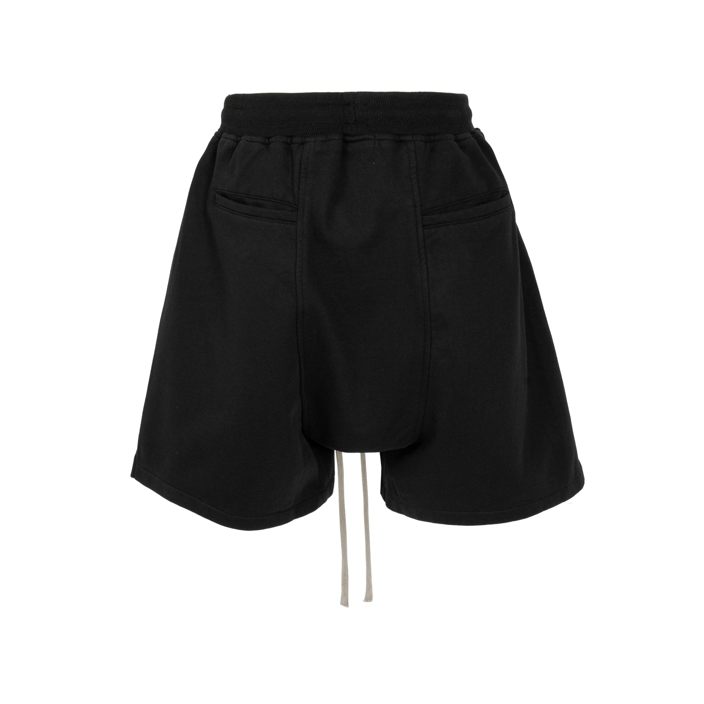 ZIP DRAWSTRING CARGO SHORTS Noirs
