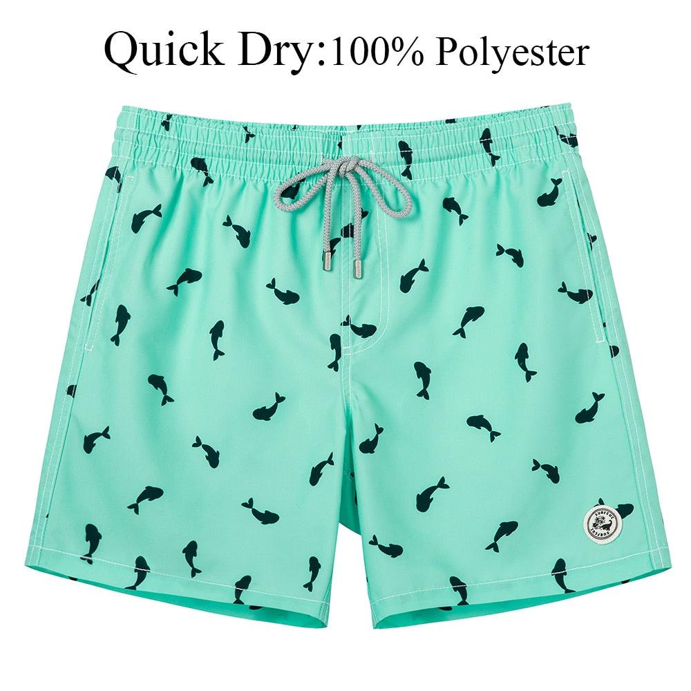 AVJ Market Collection Men Beach Shorts Boardshorts with Mesh Lining Men's Swimwear Beachwear Quick Dry Swim Shorts Swimming Trunks for Men Men's Beach Trunks Men's Beach Shorts Surfing Boardshorts with Mesh Lining Swimwear Outdoor Surfing Pants