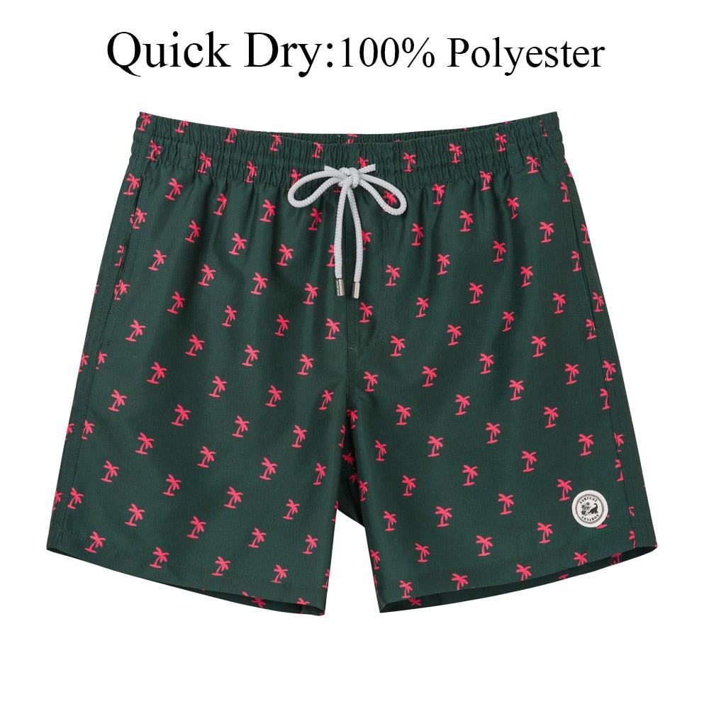 AVJ Market Collection Men Beach Shorts Boardshorts with Mesh Lining Men's Swimwear Beachwear Quick Dry Swim Shorts Swimming Trunks for Men Men's Beach Trunks Men's Beach Shorts Surfing Boardshorts with Mesh Lining Swimwear Outdoor Surfing Pants